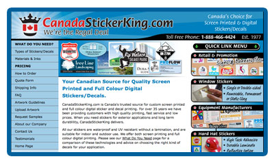 Visit CanadaStickerKing.com